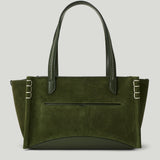 JW Anderson Elongated Loafer Cabas suede tote bag