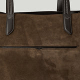 JW Anderson Loafer Cabas suede bag