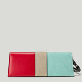 Jacquemus zebra-print clutch bag