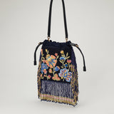 Etro Kalispera small beaded leather shoulder bag