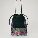 Etro Kalispera small beaded leather shoulder bag