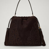Etro Kalispera large leather shoulder bag