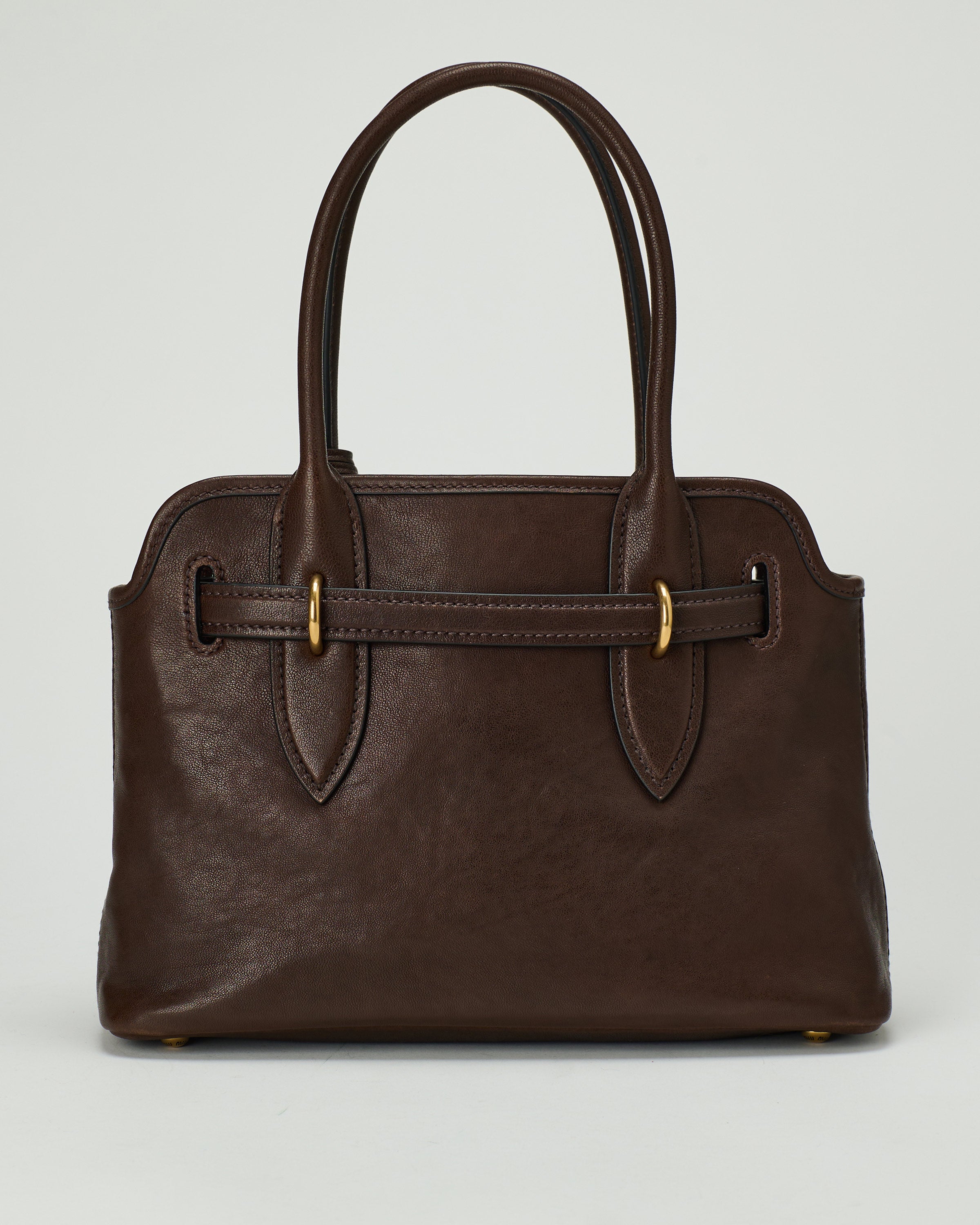 Miu Miu Aventure leather handbag – Luisa World