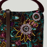 DRIES VAN NOTEN Crisp beaded shoulder bag