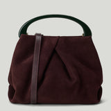 Dries Van Noten Suede clutch