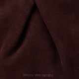 Dries Van Noten Suede clutch