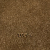 Loewe Hammock Flip Medium suede tote