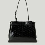 Fendi My Peekaboo Medium hagfish leather bag