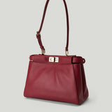 FENDI My Peekaboo small leather bag