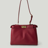 FENDI My Peekaboo small leather bag