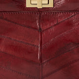 Fendi My Peekaboo XS hagfish leather bag