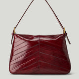 Fendi Flap 26325 inlaid hagfish leather bag