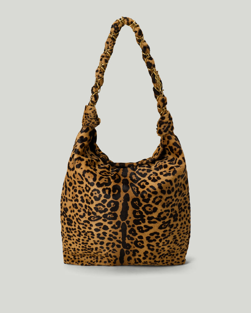 Saint Laurent Amalia medium pony hair leather shoulder bag