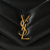 Saint Laurent Loulou Toy matelassé lambskin crossbody bag