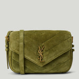 Saint Laurent Loulou Toy suede crossbody bag