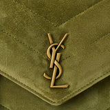 Saint Laurent Loulou Toy suede crossbody bag