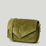 Saint Laurent Loulou Toy suede crossbody bag