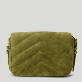 Saint Laurent Loulou Toy suede crossbody bag