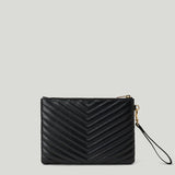 Saint Laurent Cassandre Matelassé leather pouch