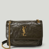 Saint Laurent Niki baby vintage leather shoulder bag