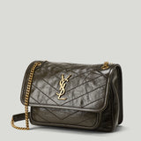 Saint Laurent Niki baby vintage leather shoulder bag