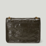 Saint Laurent Niki baby vintage leather shoulder bag