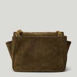 Saint Laurent Niki Tripouch suede shoulder bag