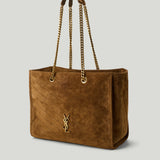Saint Laurent Niki medium suede shopping bag