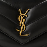 Saint Laurent Loulou small Matelassé lambskin shoulder bag