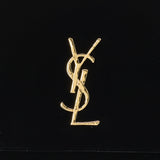 Saint Laurent Kate velvet clutch