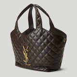 Saint Laurent Icare medium quilted nappa leather tote bag