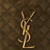 Saint Laurent Icare quilted suede bag