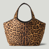 Saint Laurent Icare medium pony hair leather tote bag