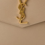 Saint Laurent Uptown grain de poudre leather pouch