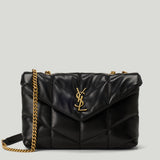 Saint Laurent Toy puffer quilted lambskin shoulder bag