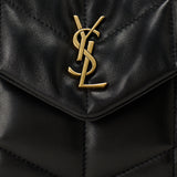Saint Laurent Toy puffer quilted lambskin shoulder bag