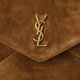 Saint Laurent Cassandre large suede envelope pouch