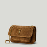 Saint Laurent Niki suede crossbody bag