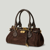 Chloé Paddington suede shoulder bag