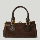 Chloé Paddington suede shoulder bag