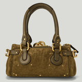 Chloé Small Paddington suede bag