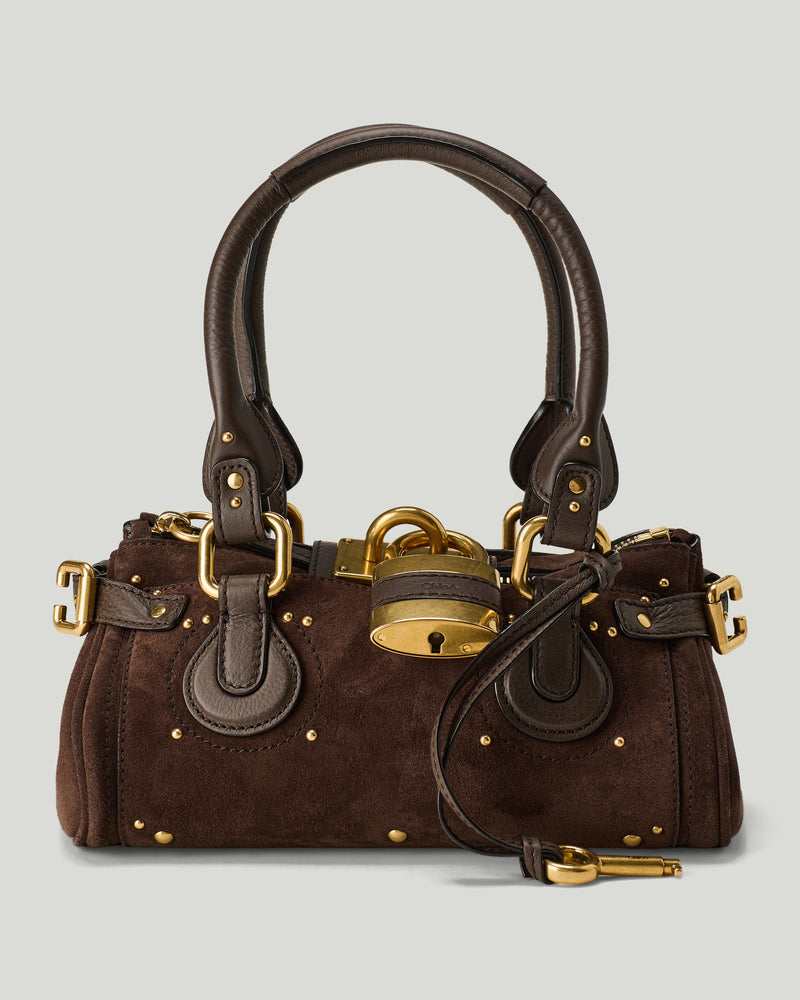 Chloé Paddington suede shoulder bag
