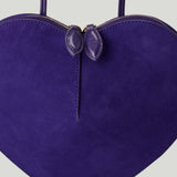 Alaïa Le Cœur bi-material leather bag