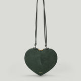 Alaïa Le Cœur bi-material leather bag