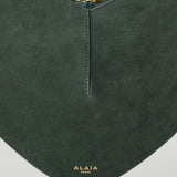 Alaïa Le Cœur bi-material leather bag
