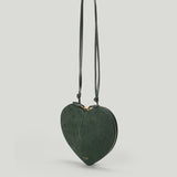 Alaïa Le Cœur bi-material leather bag