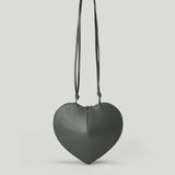 Alaïa Le Cœur bi-material leather bag