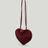 Alaïa Le Cœur bi-material haircalf bag