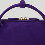 ALAÏA Le Teckel suede clutch