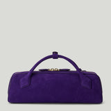 ALAÏA Le Teckel suede clutch